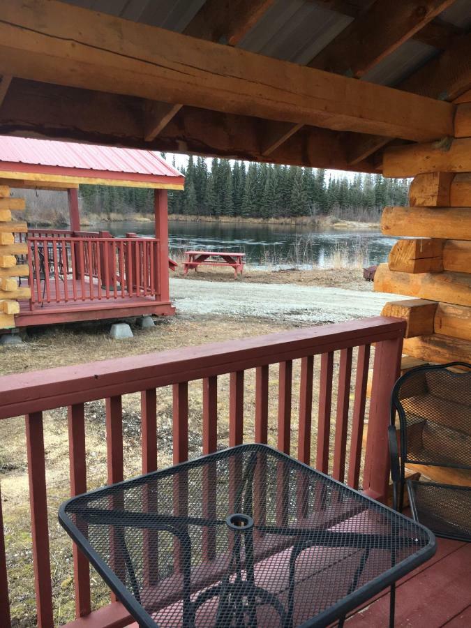 Alaska Log Cabins On The Pond Clear Creek Park Luaran gambar