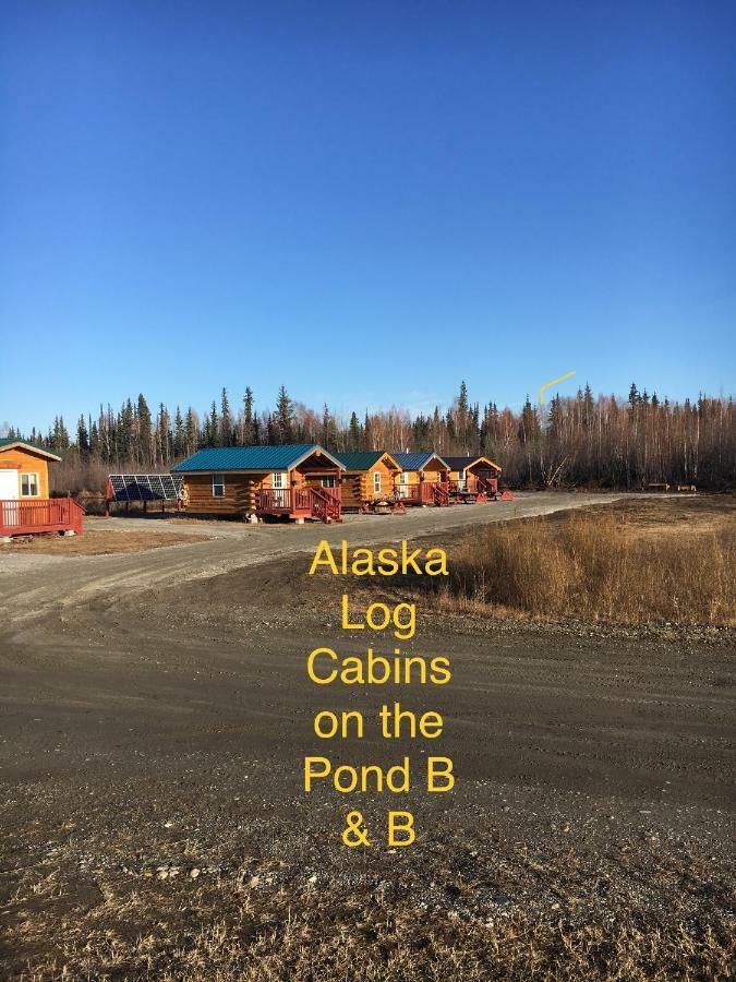 Alaska Log Cabins On The Pond Clear Creek Park Luaran gambar