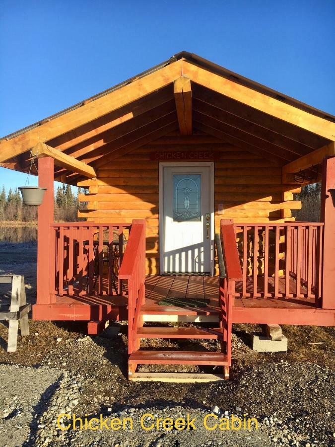 Alaska Log Cabins On The Pond Clear Creek Park Luaran gambar