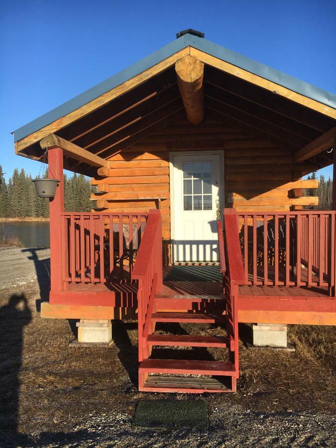 Alaska Log Cabins On The Pond Clear Creek Park Luaran gambar